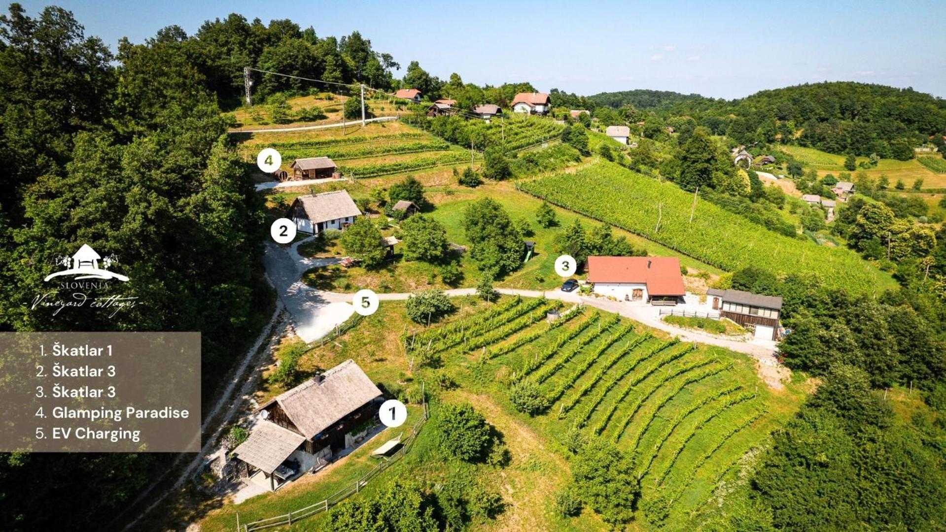 Vineyard Cottage Skatlar Otočec Kültér fotó