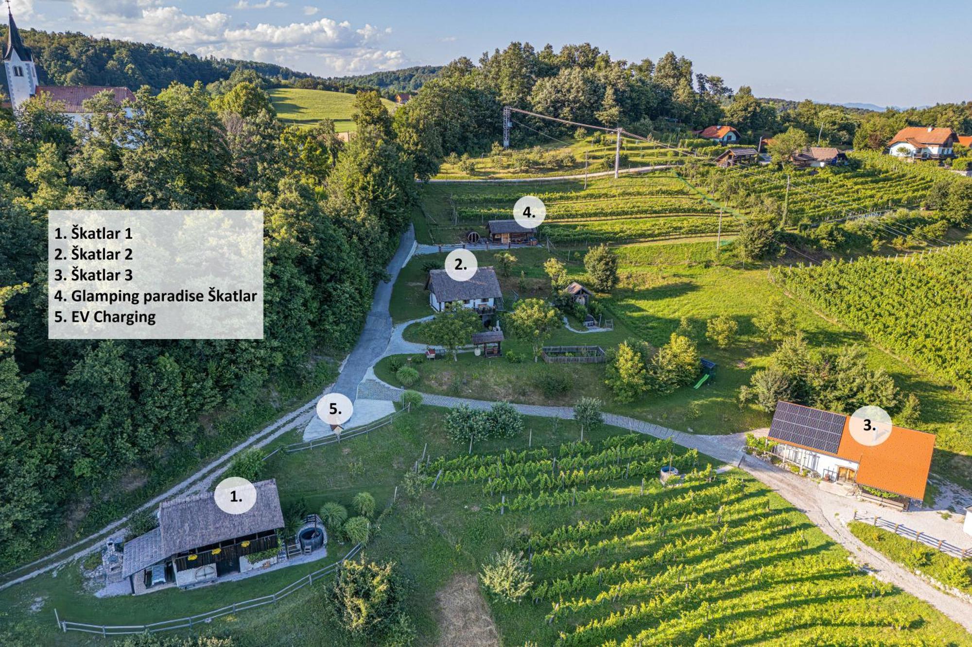 Vineyard Cottage Skatlar Otočec Kültér fotó